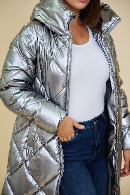 Doudounes Femme Taupe Escandelle 4170 Efashion Paris