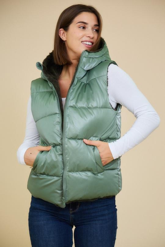 Doudounes Femme Vert Escandelle 4183 Efashion Paris