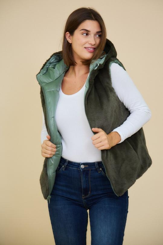 Doudounes Femme Vert Escandelle 4183 Efashion Paris