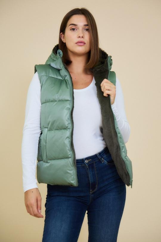Doudounes Femme Vert Escandelle 4183 Efashion Paris