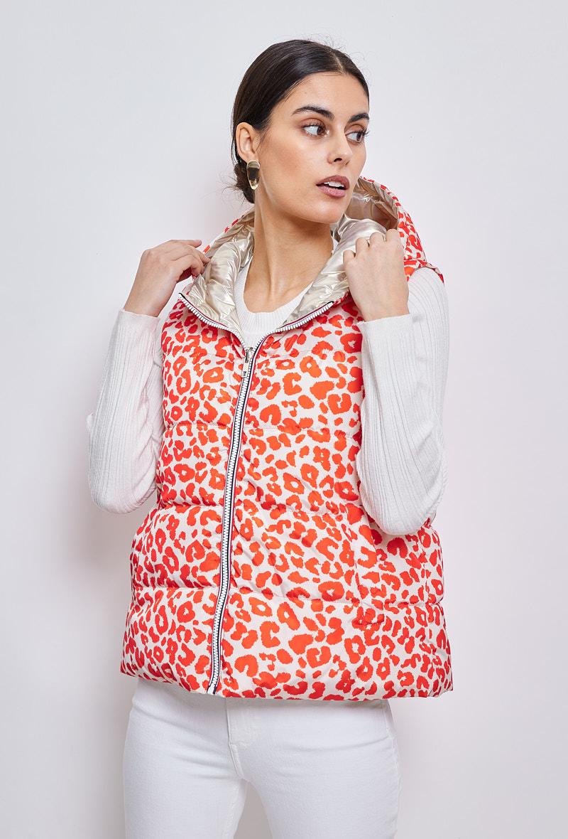 Doudounes Femme C2 Escandelle 3117LEOPARD #c Efashion Paris