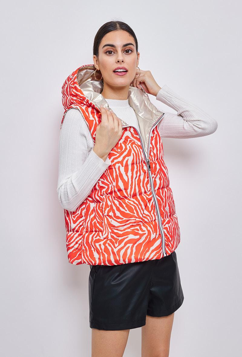 Doudounes Femme C6 Escandelle 3117ZEBRE #c Efashion Paris