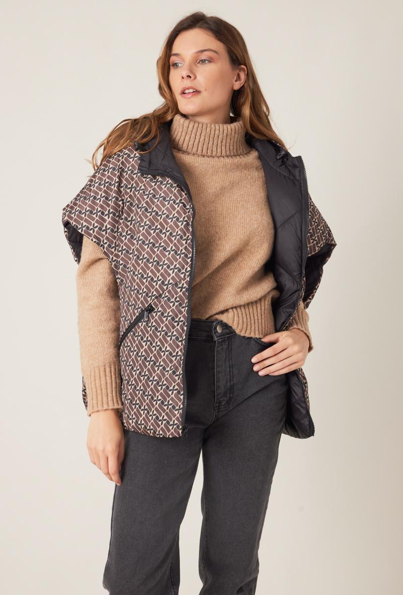 Capes et ponchos Femme C4 Escandelle 3180 #c Efashion Paris