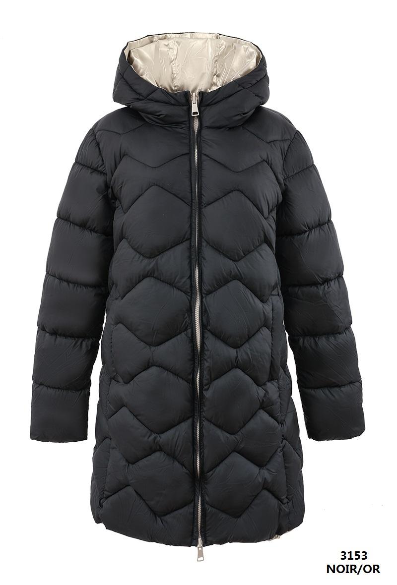 Doudounes Femme Noir Escandelle 3153 #c Efashion Paris