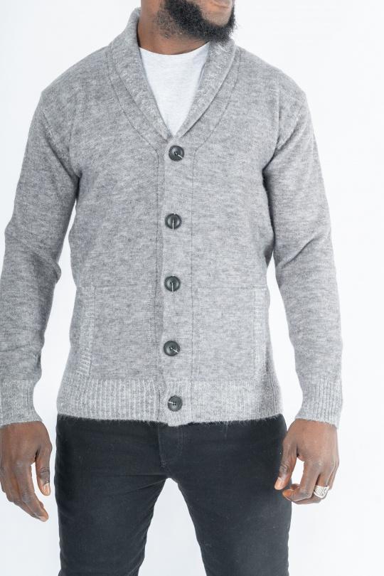 Gilet Homme Col V Sans Manche Doux - Noir - INSFITY - Automne / Hiver - Casual Noir