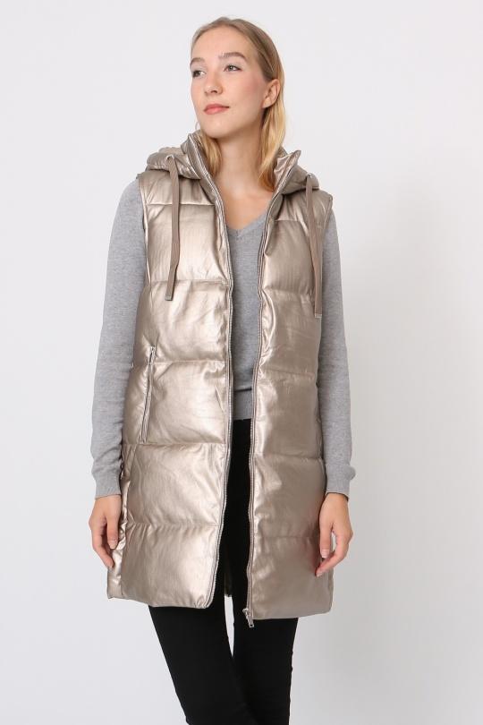 Doudounes Femme Beige SOFTY BY EVER BOOM  S21573 Efashion Paris