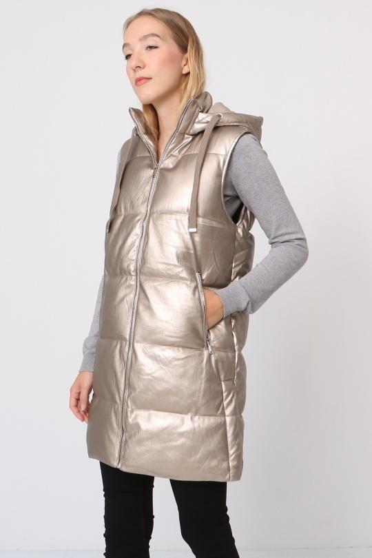 Doudounes Femme Beige SOFTY BY EVER BOOM  S21573 Efashion Paris