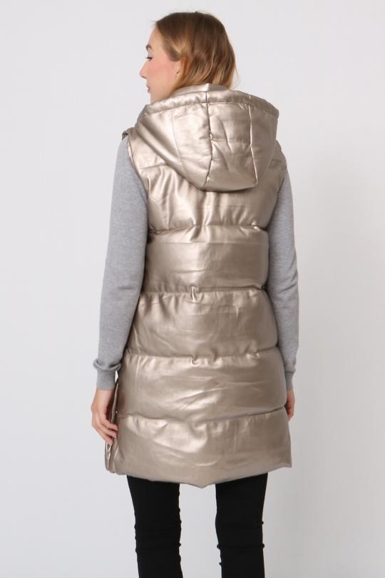 Doudounes Femme Beige SOFTY BY EVER BOOM  S21573 Efashion Paris