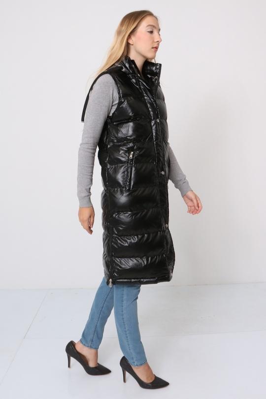 Doudounes Femme Noir SOFTY BY EVER BOOM  S20562 Efashion Paris