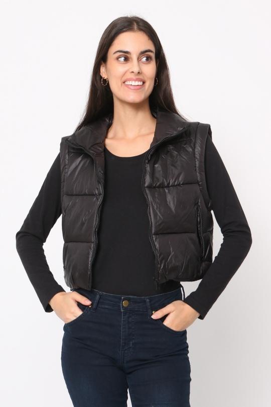 Doudounes Femme Noir SOFTY BY EVER BOOM  S2766 Efashion Paris