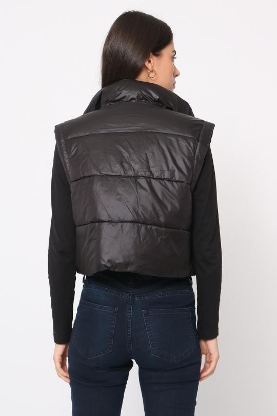 Doudounes Femme Noir SOFTY BY EVER BOOM  S2766 Efashion Paris