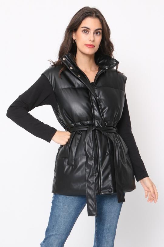 Doudounes Femme Noir SOFTY BY EVER BOOM  S2720 Efashion Paris