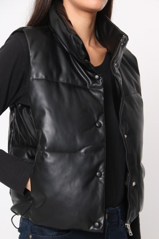 Doudounes Femme Noir SOFTY BY EVER BOOM  S2721 Efashion Paris