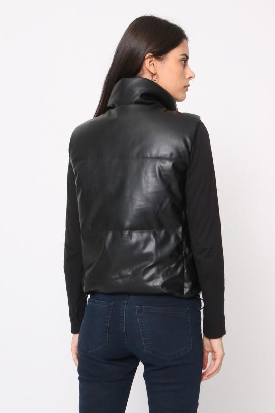 Doudounes Femme Noir SOFTY BY EVER BOOM  S2721 Efashion Paris