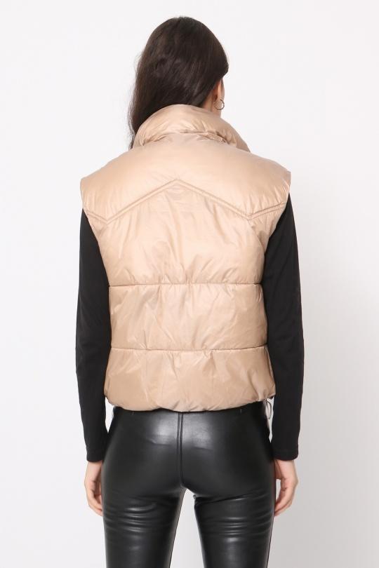 Doudounes Femme Beige SOFTY BY EVER BOOM  S2765 Efashion Paris