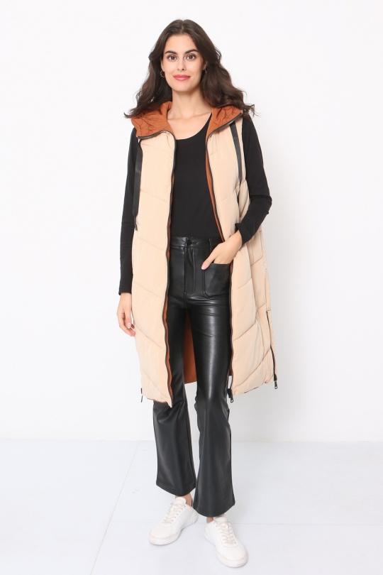 Doudounes Femme Noir SOFTY BY EVER BOOM  S2756 Efashion Paris