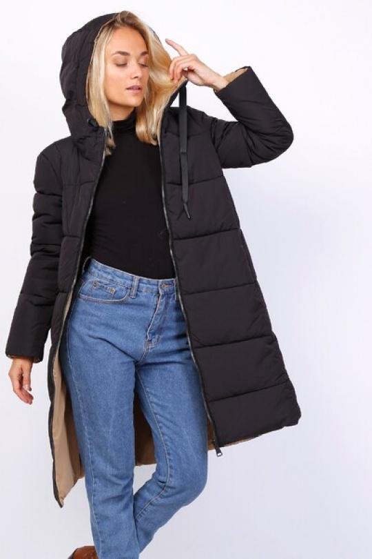 Doudounes Femme Kaki SOFTY BY EVER BOOM  S2757 Efashion Paris