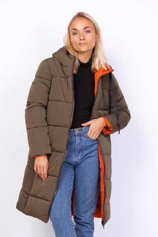 Doudounes Femme Kaki SOFTY BY EVER BOOM  S2757 Efashion Paris