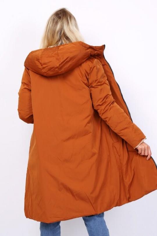 Doudounes Femme Kaki SOFTY BY EVER BOOM  S2757 Efashion Paris