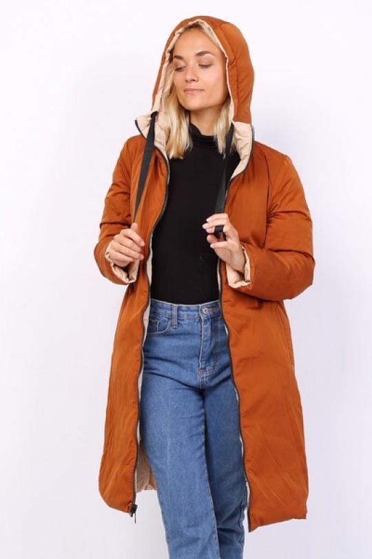 Doudounes Femme Kaki SOFTY BY EVER BOOM  S2757 Efashion Paris