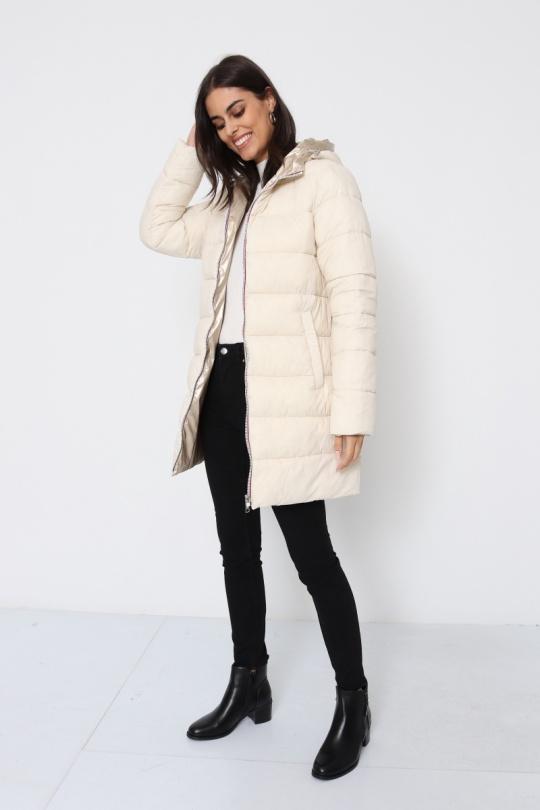 Doudounes Femme Doré SOFTY BY EVER BOOM  S3857 Efashion Paris