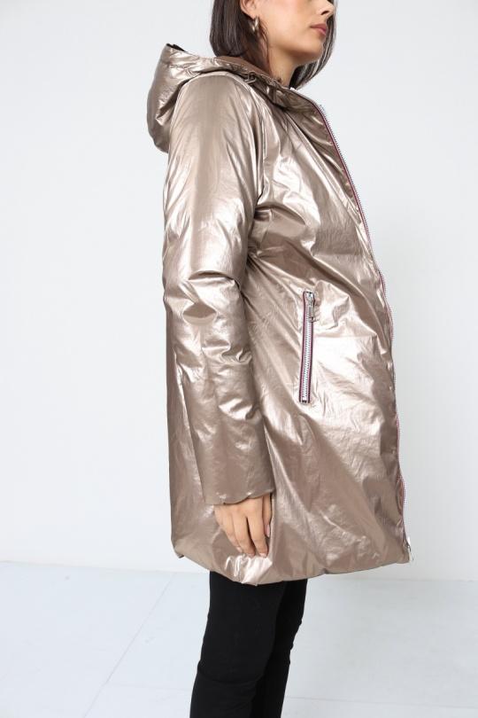 Doudounes Femme Doré SOFTY BY EVER BOOM  S3857 Efashion Paris