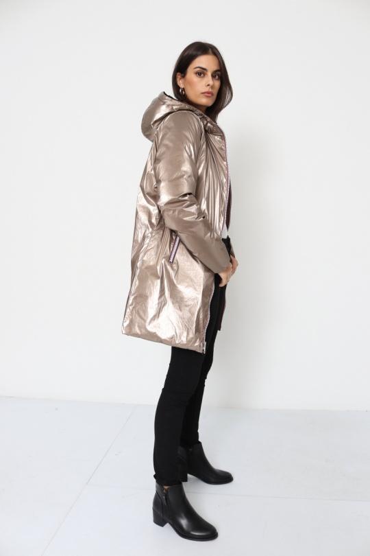 Doudounes Femme Doré SOFTY BY EVER BOOM  S3857 Efashion Paris