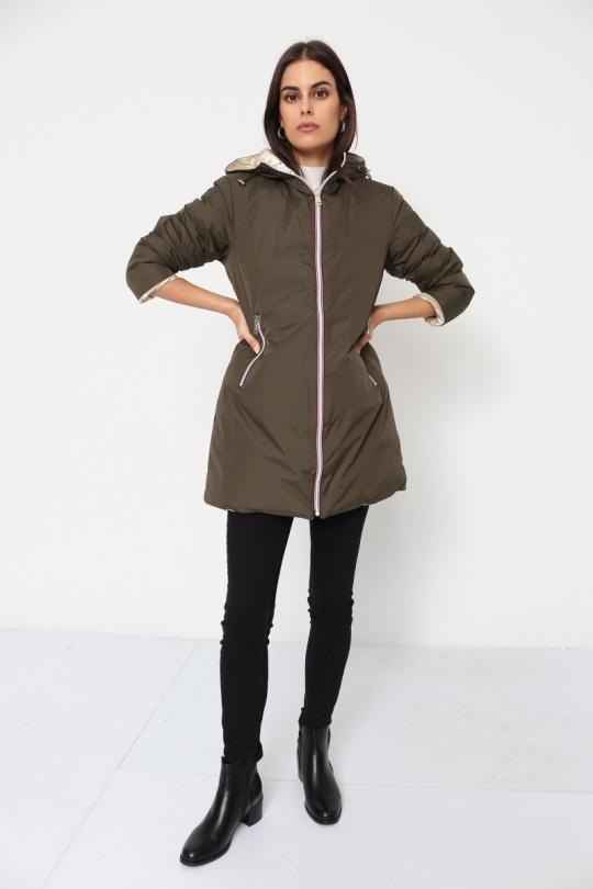 Doudounes Femme Doré SOFTY BY EVER BOOM  S3857 Efashion Paris