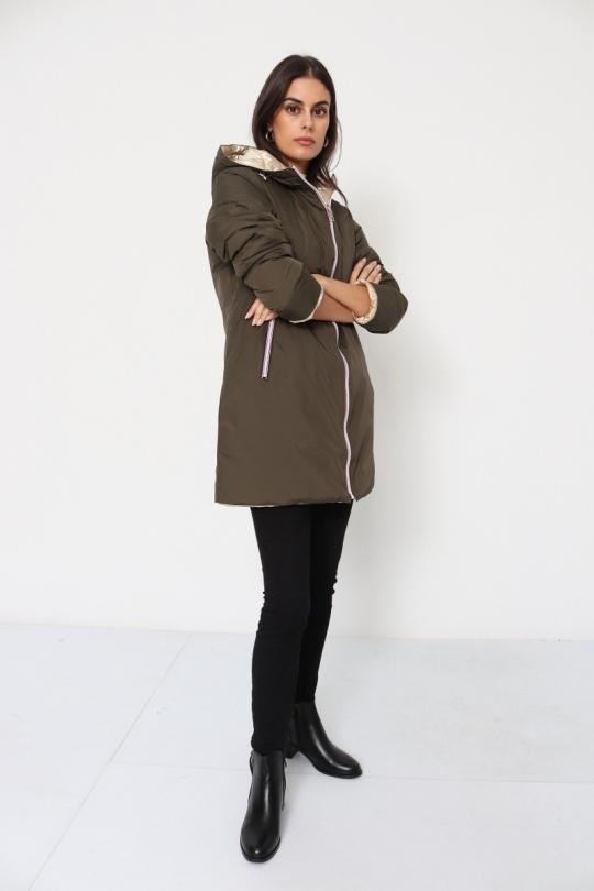 Doudounes Femme Doré SOFTY BY EVER BOOM  S3857 Efashion Paris