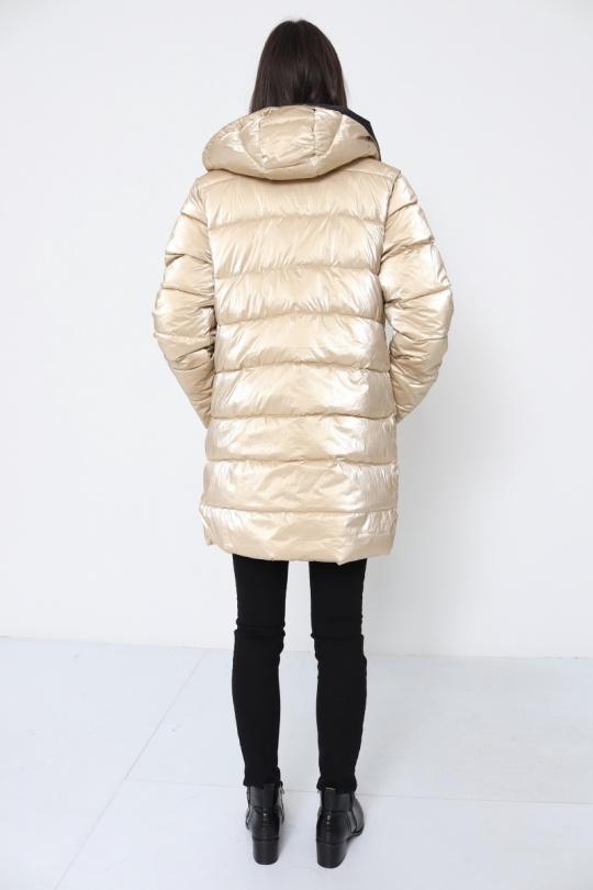 Doudounes Femme Doré SOFTY BY EVER BOOM  S3857 Efashion Paris
