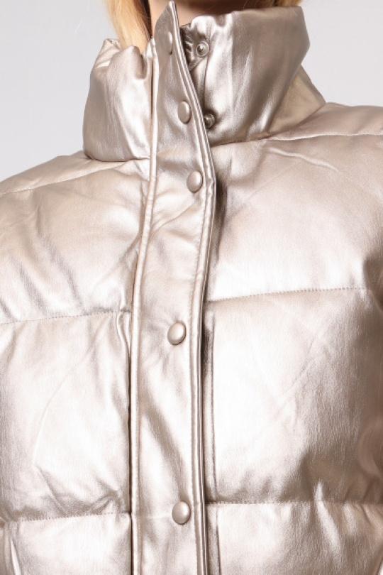 Doudounes Femme Doré SOFTY BY EVER BOOM  S21578 Efashion Paris