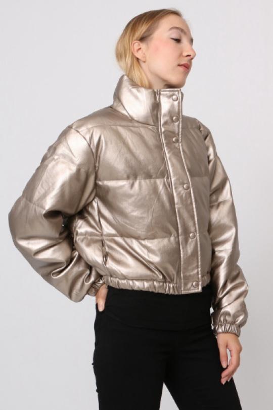 Doudounes Femme Doré SOFTY BY EVER BOOM  S21578 Efashion Paris