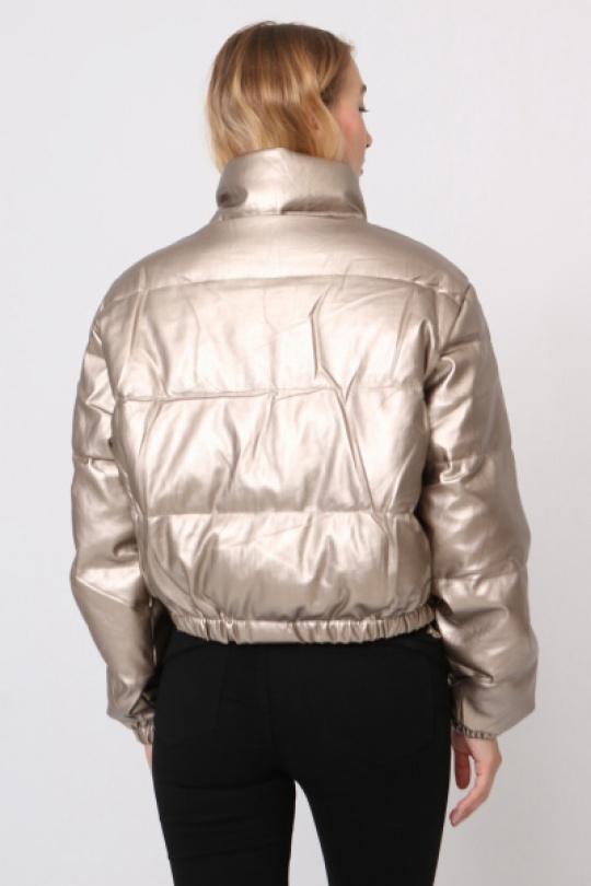 Doudounes Femme Doré SOFTY BY EVER BOOM  S21578 Efashion Paris