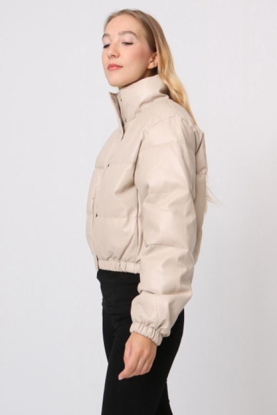 Doudounes Femme Doré SOFTY BY EVER BOOM  S21578 Efashion Paris