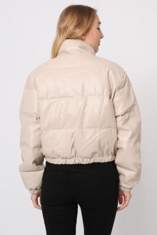 Doudounes Femme Doré SOFTY BY EVER BOOM  S21578 Efashion Paris