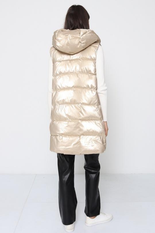 Doudounes Femme Doré SOFTY BY EVER BOOM  S3858 Efashion Paris