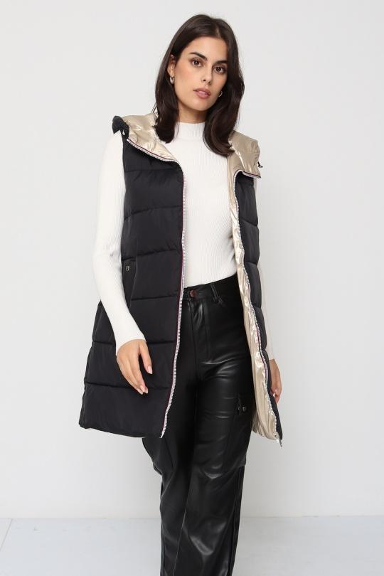 Doudounes Femme Doré SOFTY BY EVER BOOM  S3858 Efashion Paris