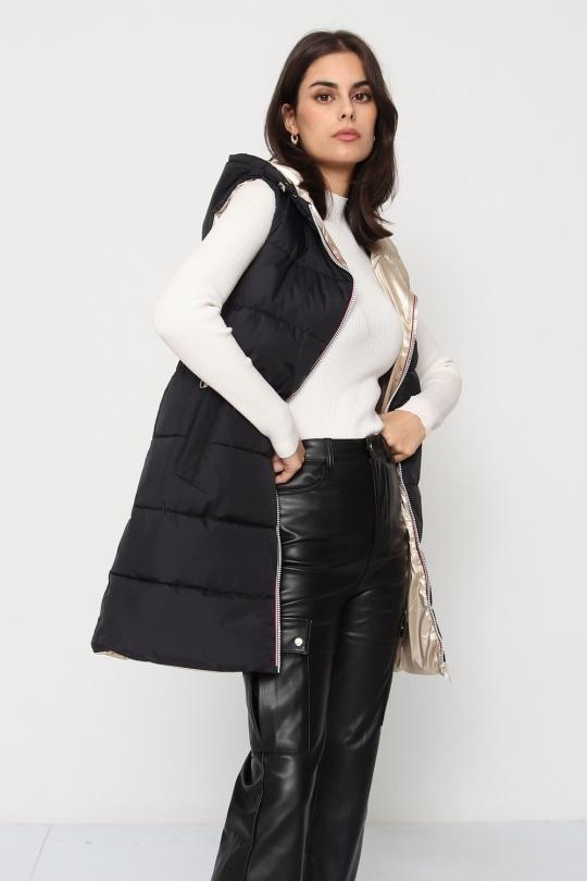 Doudounes Femme Doré SOFTY BY EVER BOOM  S3858 Efashion Paris