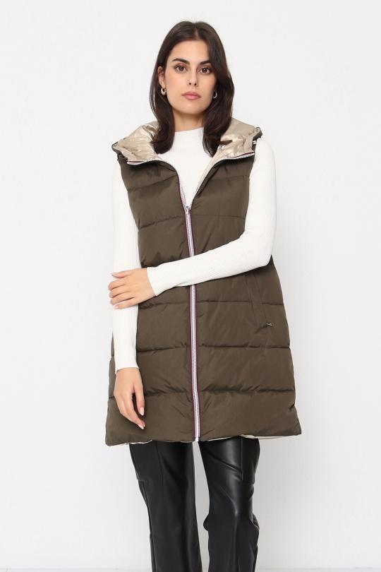 Doudounes Femme Doré SOFTY BY EVER BOOM  S3858 Efashion Paris