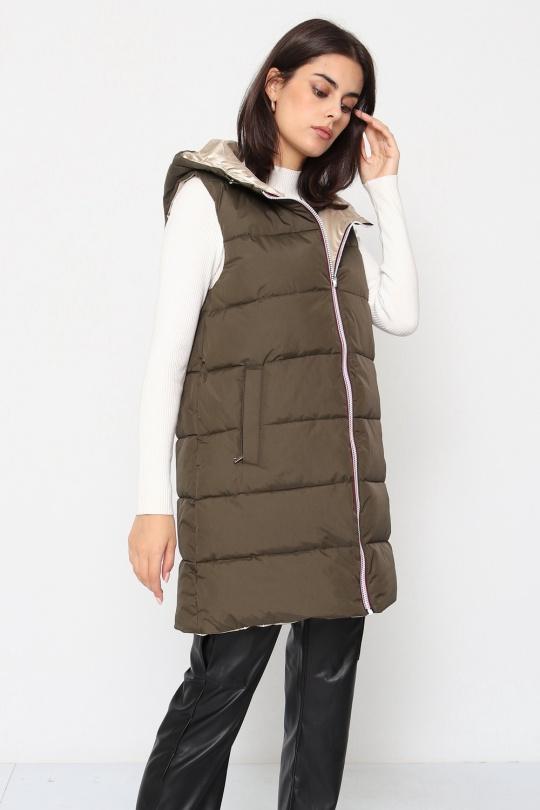 Doudounes Femme Doré SOFTY BY EVER BOOM  S3858 Efashion Paris