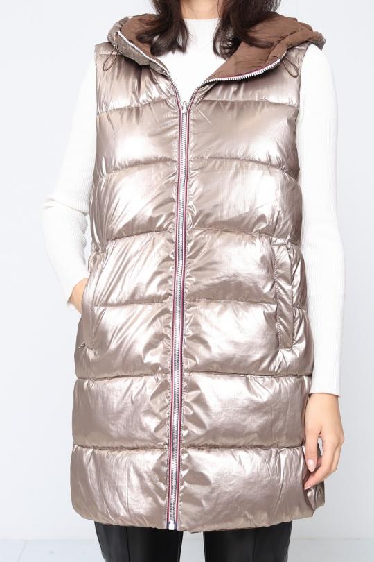 Doudounes Femme Doré SOFTY BY EVER BOOM  S3858 Efashion Paris