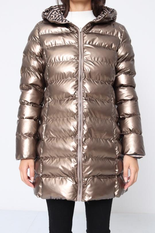 Doudounes Femme Beige SOFTY BY EVER BOOM  S3875 Efashion Paris