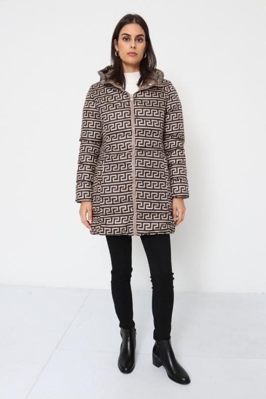 Doudounes Femme Beige SOFTY BY EVER BOOM  S3875 Efashion Paris