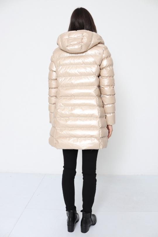 Doudounes Femme Beige SOFTY BY EVER BOOM  S3875 Efashion Paris