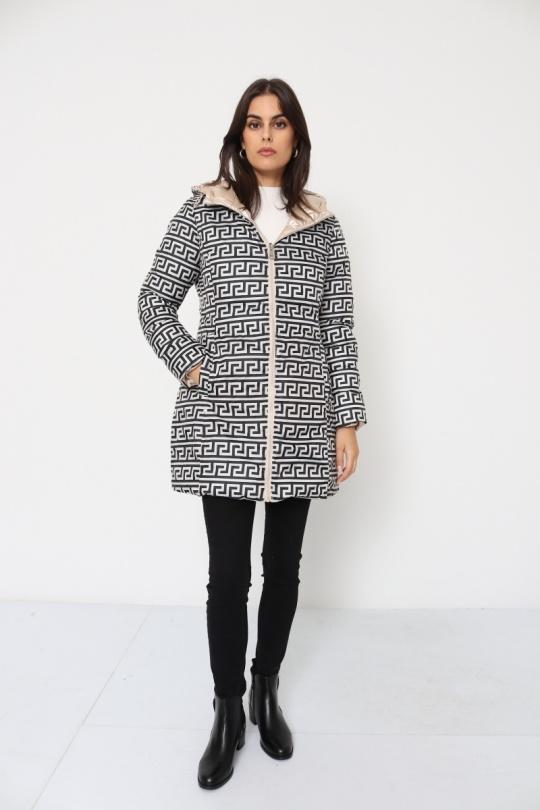 Doudounes Femme Beige SOFTY BY EVER BOOM  S3875 Efashion Paris