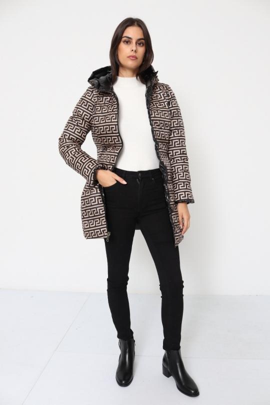 Doudounes Femme Beige SOFTY BY EVER BOOM  S3875 Efashion Paris