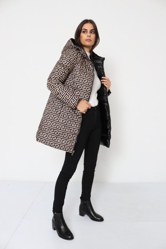 Doudounes Femme Beige SOFTY BY EVER BOOM  S3875 Efashion Paris