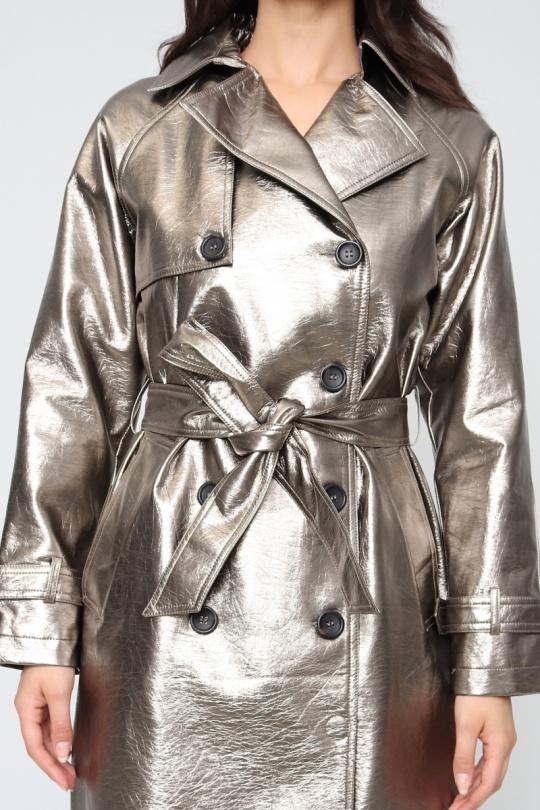 Trenchs Femme Noir SOFTY BY EVER BOOM  S3862 Efashion Paris