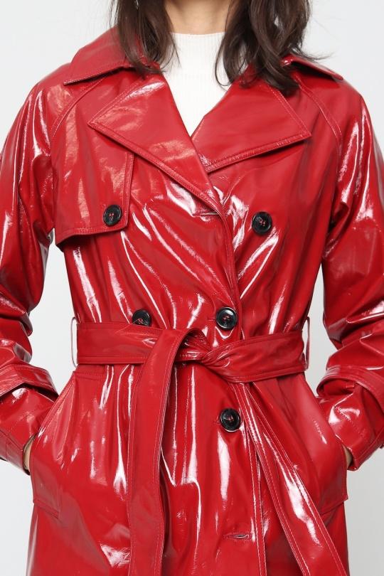 Trenchs Femme Noir SOFTY BY EVER BOOM  S3862 Efashion Paris