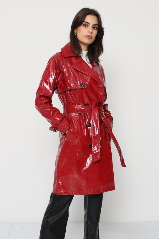 Trenchs Femme Noir SOFTY BY EVER BOOM  S3862 Efashion Paris